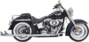 Bassani Xhaust True Duals Exhaust System With Fishtail Mufflers