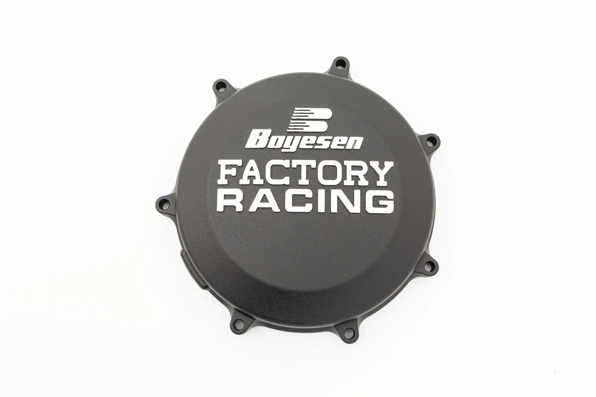 Boyesen Factory Clutch Cover For Motorcycle - Black Anodized