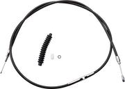 Drag Specialties High-efficiency Black Vinyl Clutch Cable