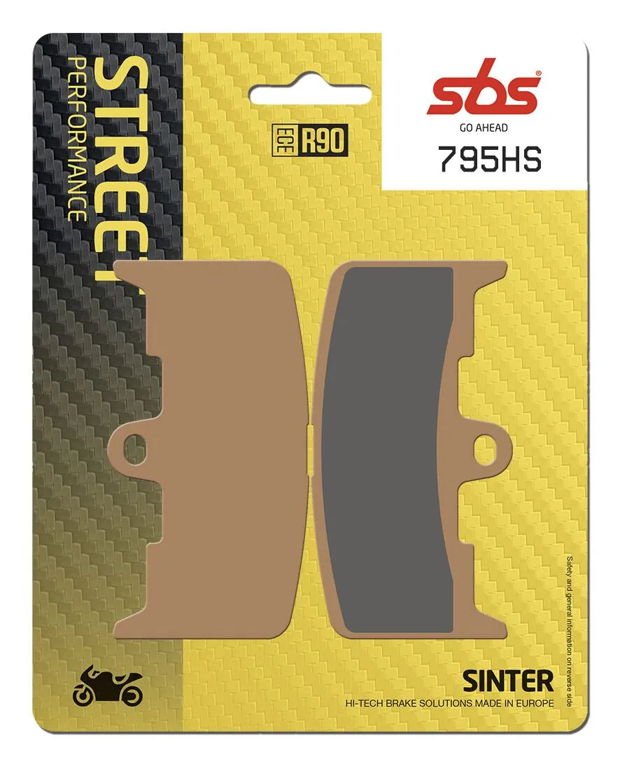 Sbs Hs Street Excel Sintered Front Brake Pads