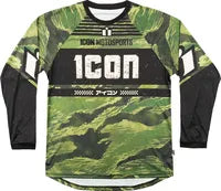 Icon Tiger’s Blood Jersey - Black/Camo Green