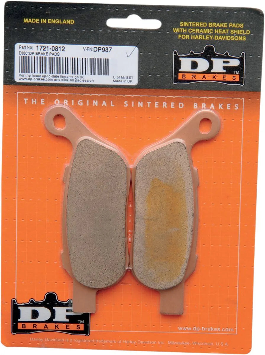 Dp Brakes Sintered Metal Brake Pads For Harley/buell