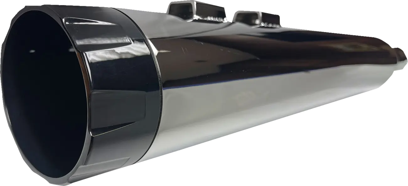 Bassani Xhaust 4-1/2" Straight Can Slip-on Mufflers