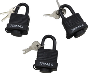 Trimax Weatherproof Padlock With Hardened Shackle