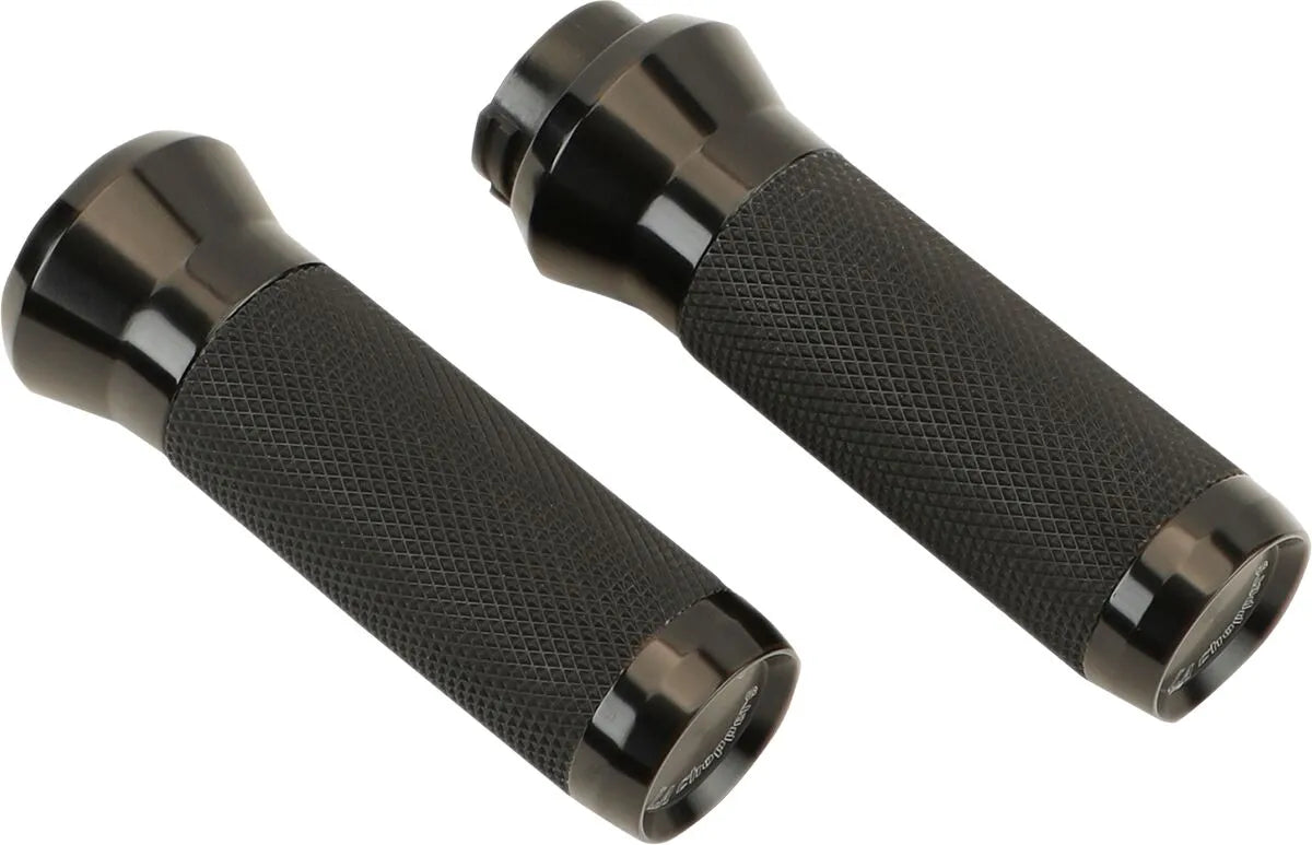 La Choppers Grips - 1" Black Anodized
