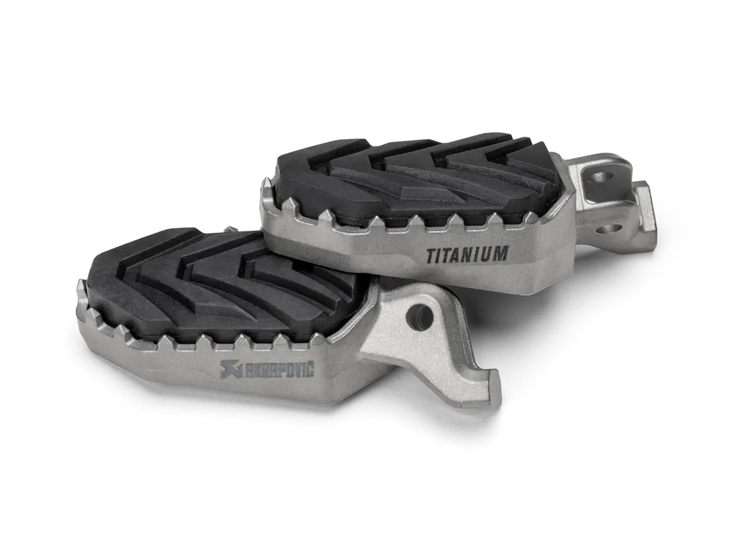 Akrapovic Titanium Foot Pegs