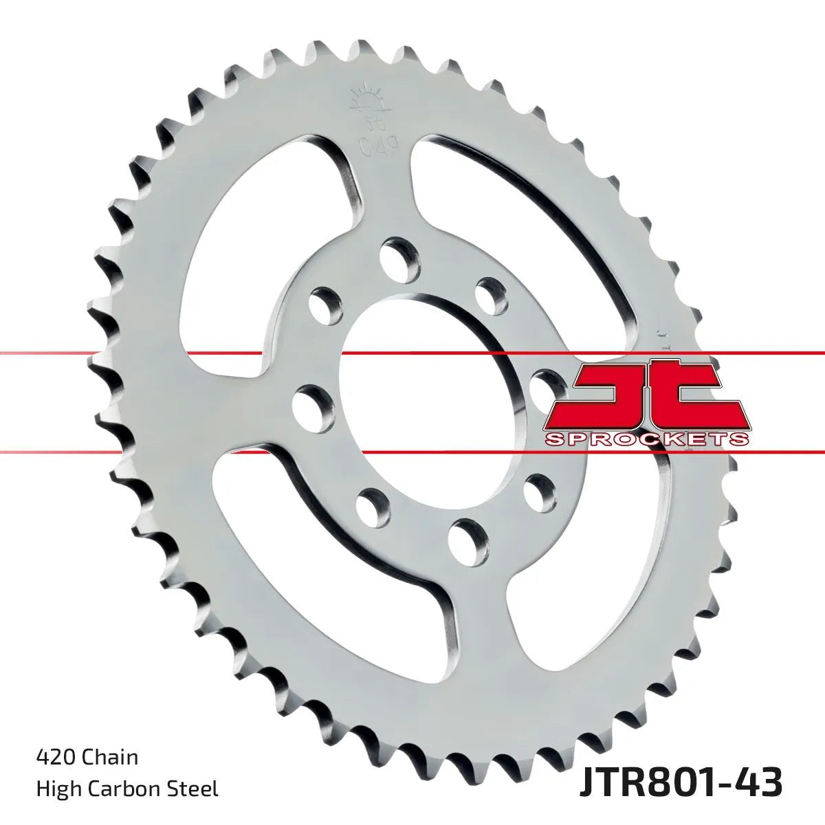 Jt Sprockets Steel Rear Sprocket 43t