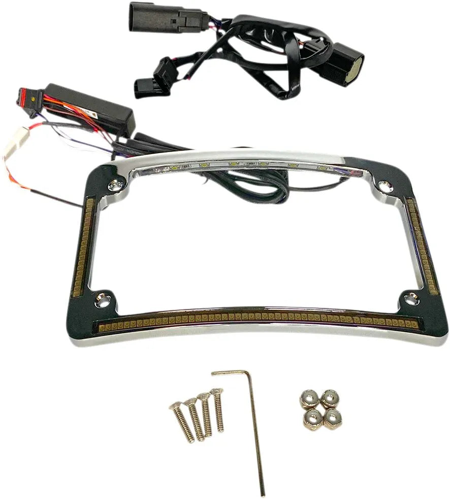 Custom Dynamics Led Radius License Plate Frame