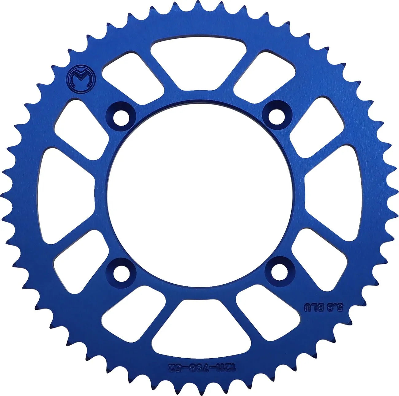 Moose Offroad Aluminum Rear Sprocket 52t Blue
