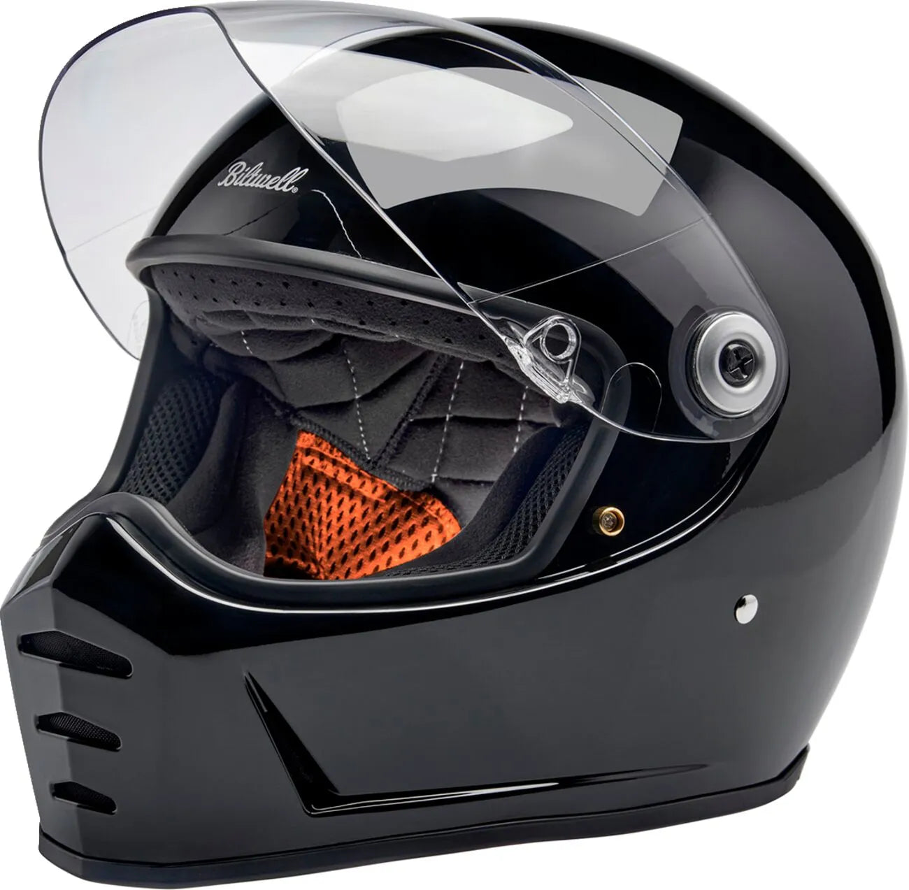 Biltwell Lane Splitter 22.06 Helmet - Gloss Black