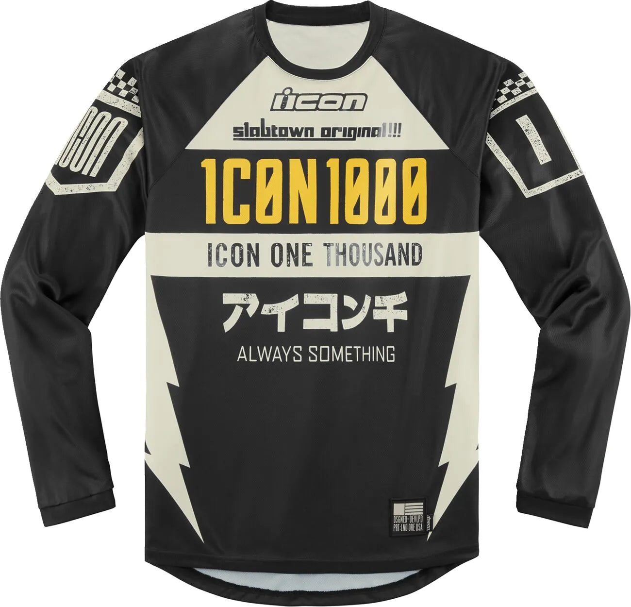 Icon Slabtown™ Jersey - Black/Yellow/White