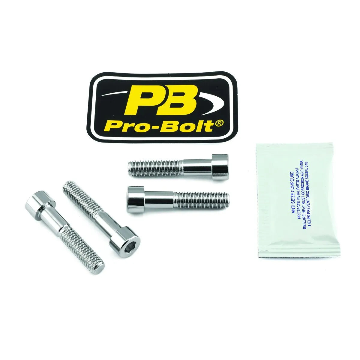 Pro Bolt Axle Pinch Bolt Kit Stainless Steel Front