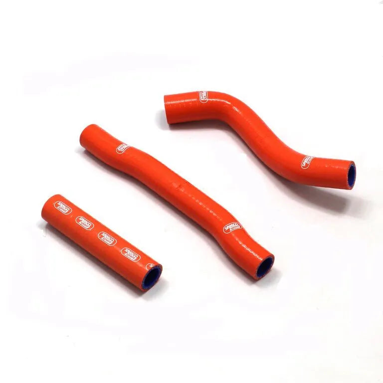 Samco Sport Radiator Hose Kit - Orange Silicone