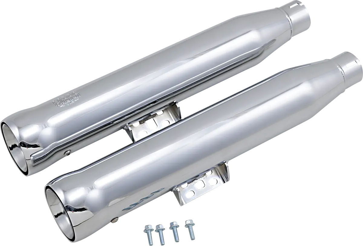 Cobra Neighbor Hater Slip-on Mufflers For Softail