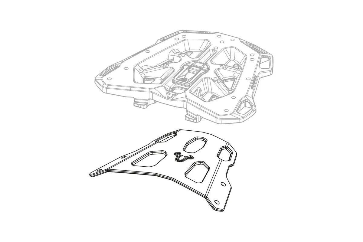 Sw-motech Steel Rack For Luggage Mounting
