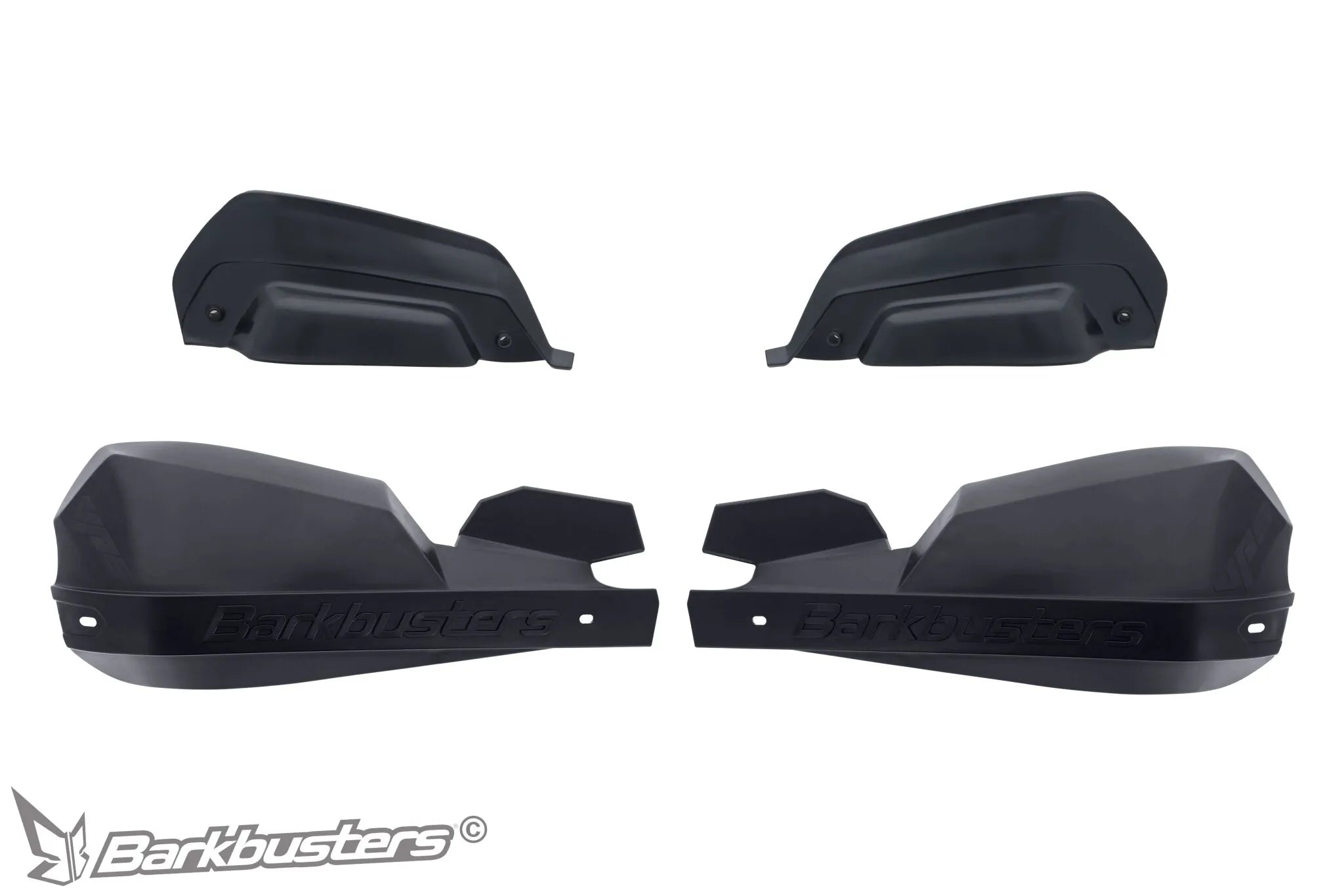 Barkbusters Vps Handguards - Black Plastic