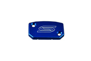 Scar Front Brake Reservoir Cover - Blue Anodized