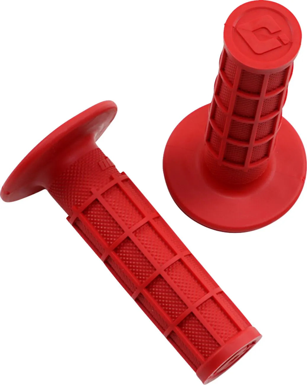 Odi Ruffian Mx Grips - Full Waffle, Red