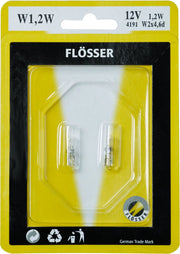 Flosser Filament Glass Wedge Bulbs - 12v
