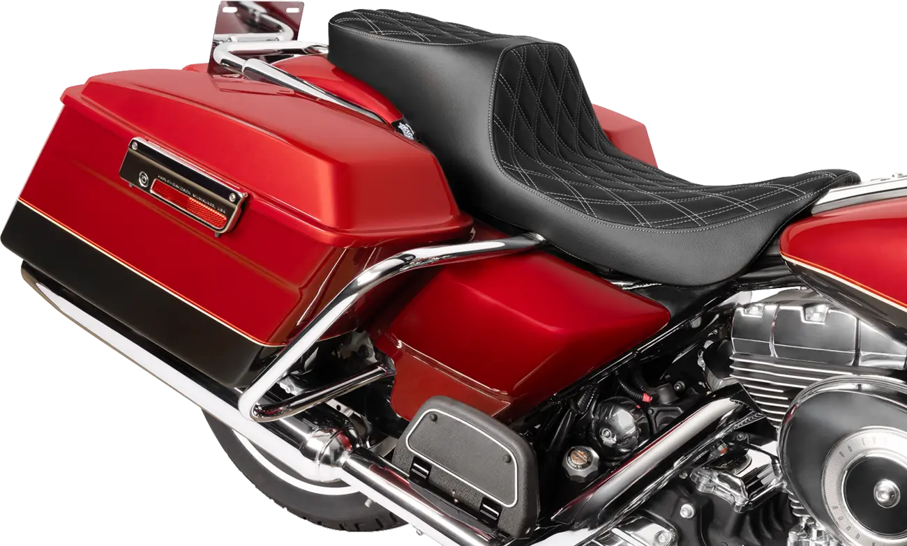 Drag Specialties Performance Predator 2-up Seat
