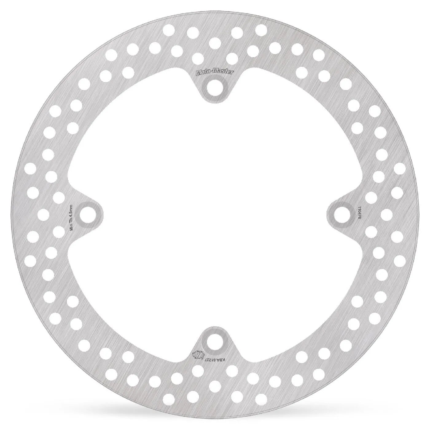 Moto-master Halo Series Rear Brake Rotor - Stainless Steel