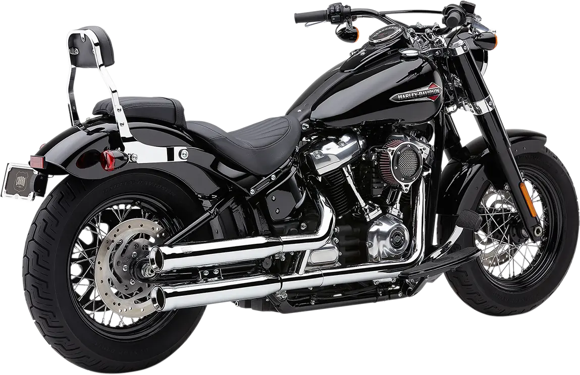 Cobra Neighbor Hater Slip-on Mufflers For Softail