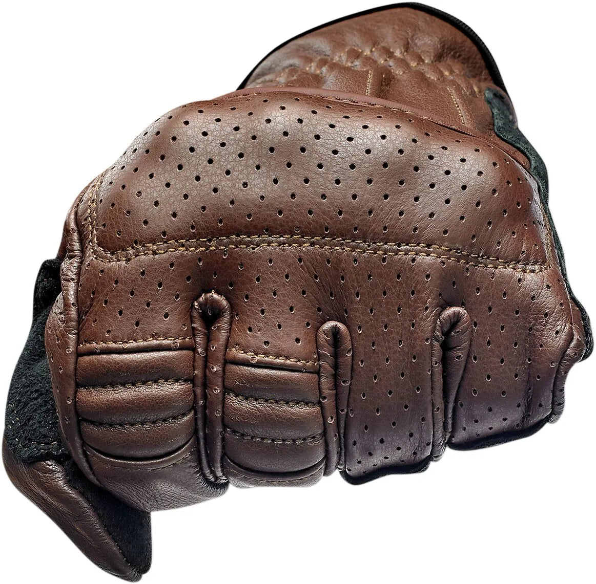 Biltwell Borrego Gloves - Black/Chocolate