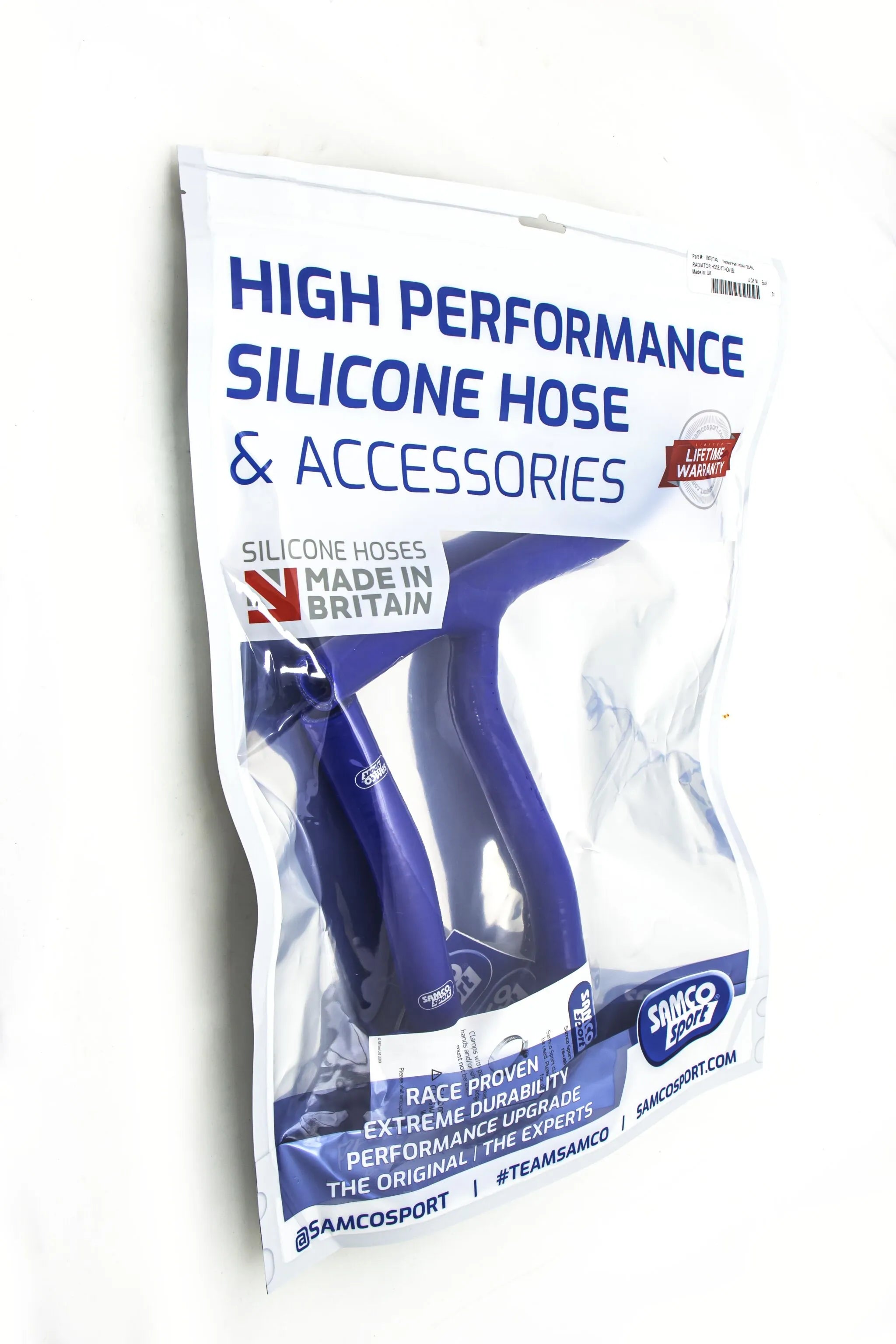 Samco Sport Radiator Hose Kit - Blue Silicone