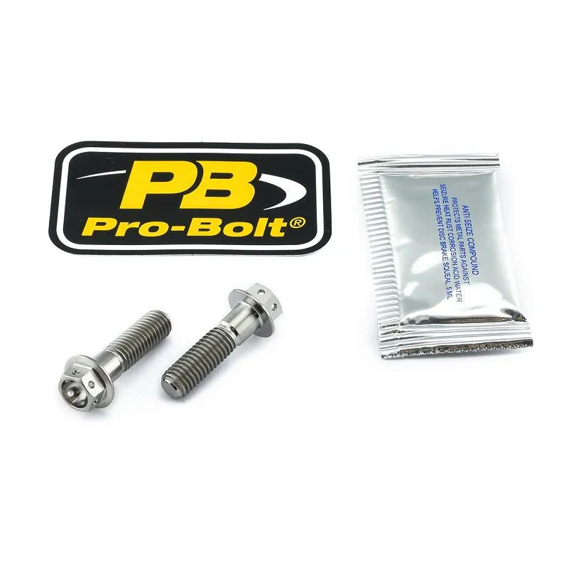 Pro Bolt Titanium Brake Caliper Mount Kit Rear