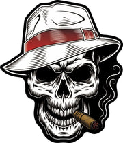 Onedesign Flat Label - Skull Graphic