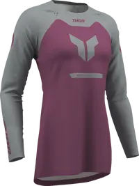 Thor Women's Ridemode Menace Jersey - Gray/Purple