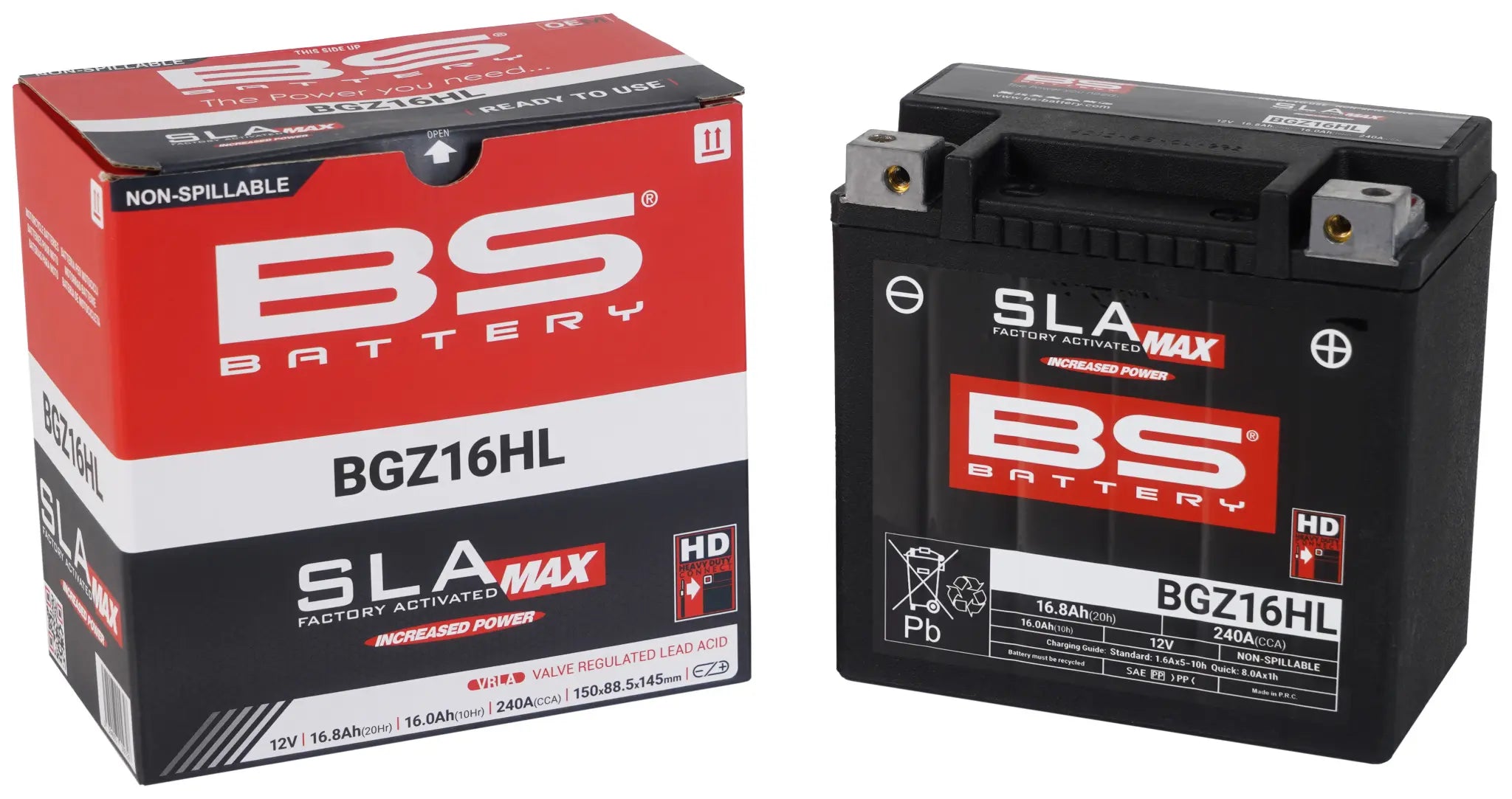 Bs Battery Sla Agm Battery - 12v 16ah