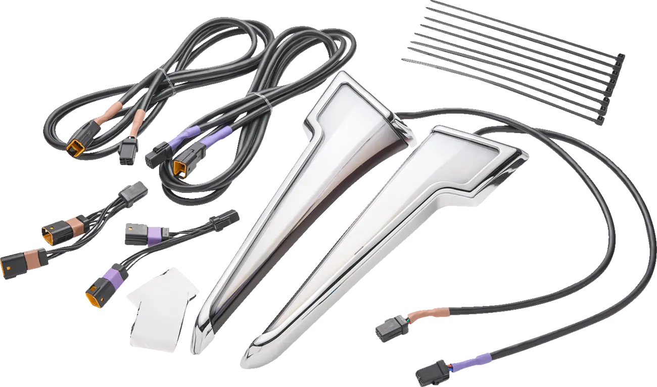 Ciro Quill Led Fairing Lights - Harley Davidson