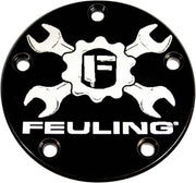 Feuling Parts Gear Cross Logo Points Cover - Black