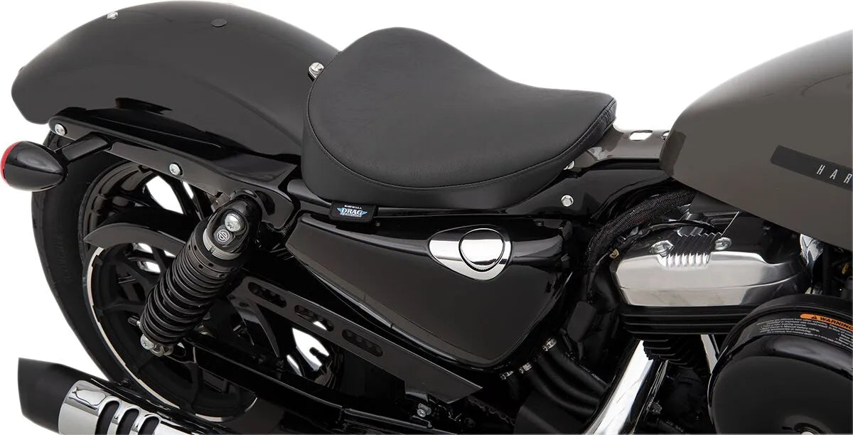 Drag Specialties Bobber Solo Seat - Black Vinyl