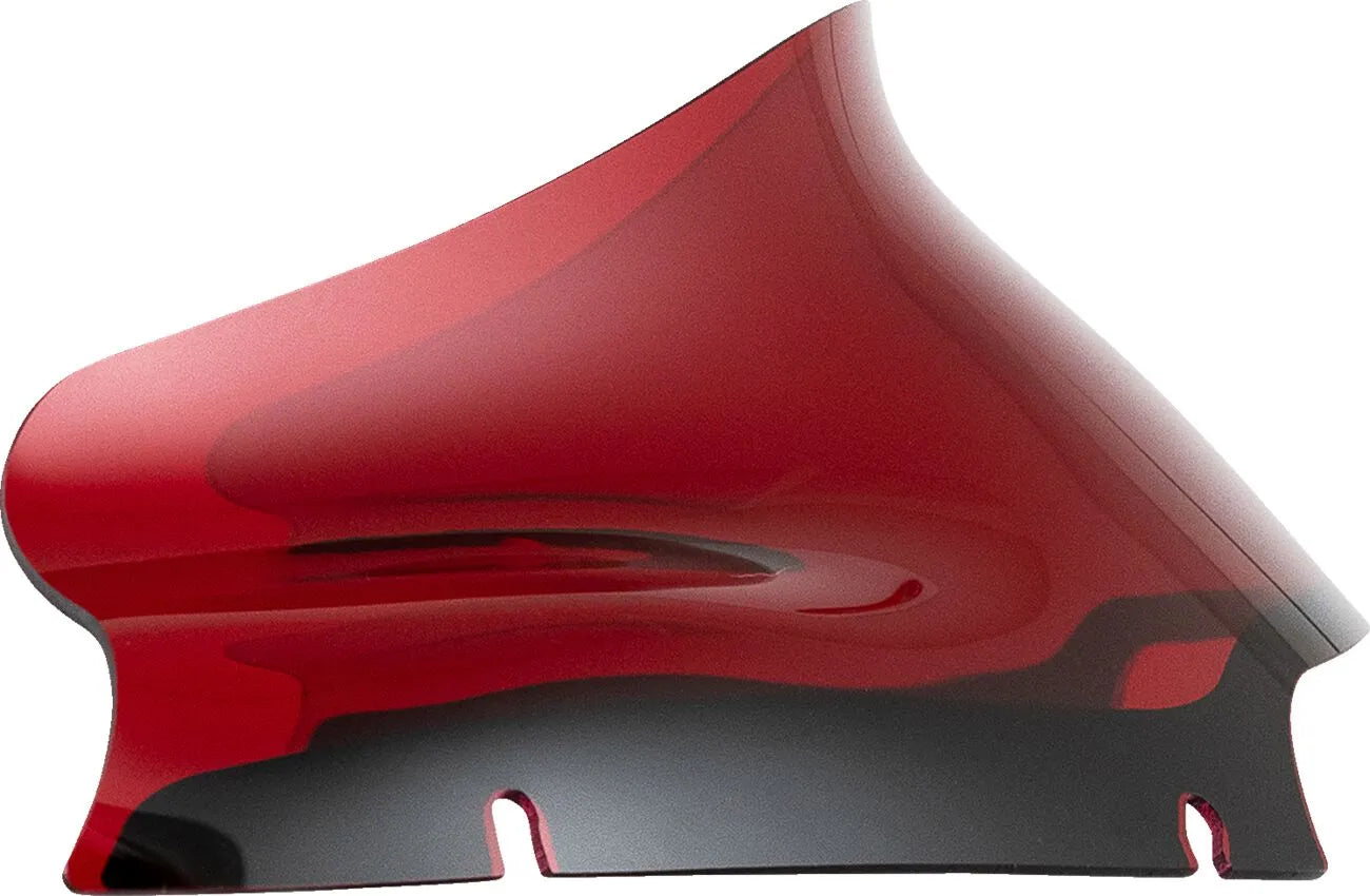 Klock Werks Kolor Flare Sport Windshield - Red