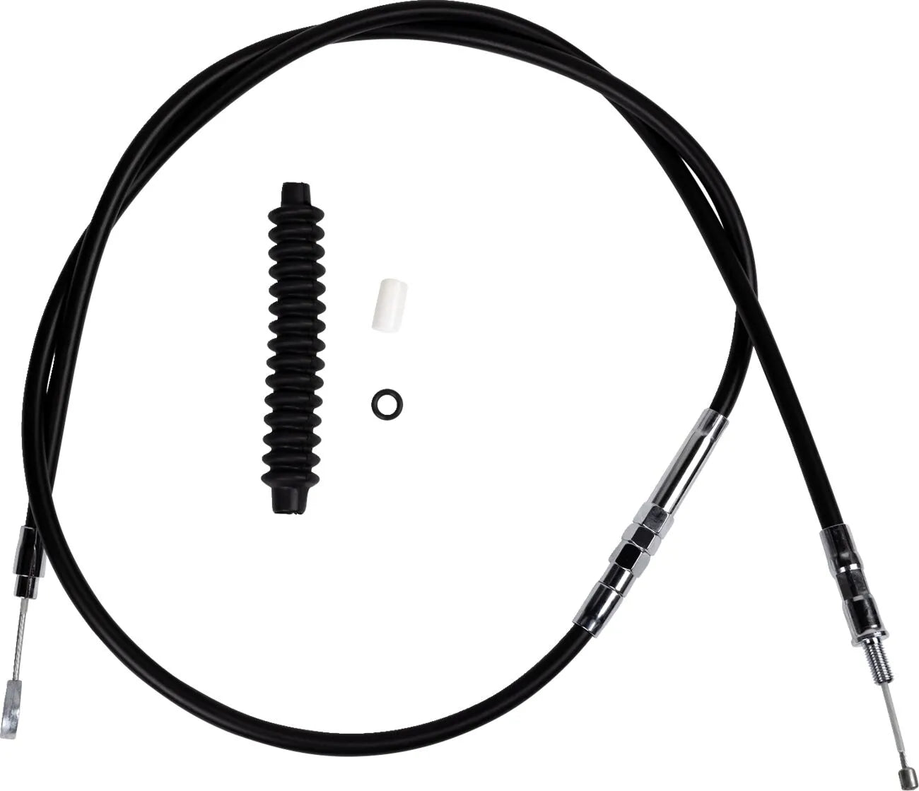 Drag Specialties High-efficiency Clutch Cable Black Vinyl