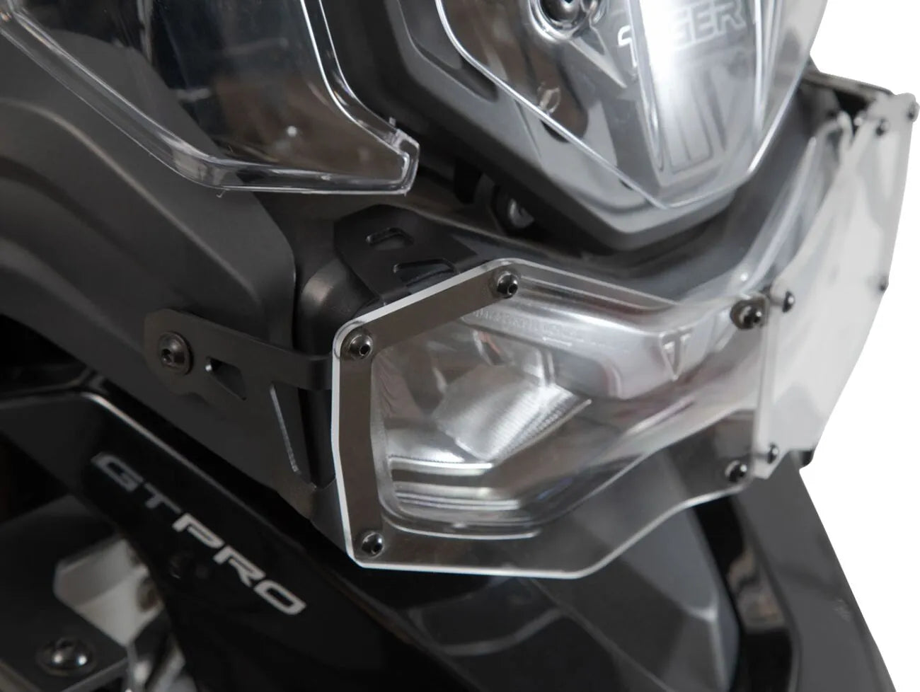Sw-motech Headlight Guard - Steel & Makrolon