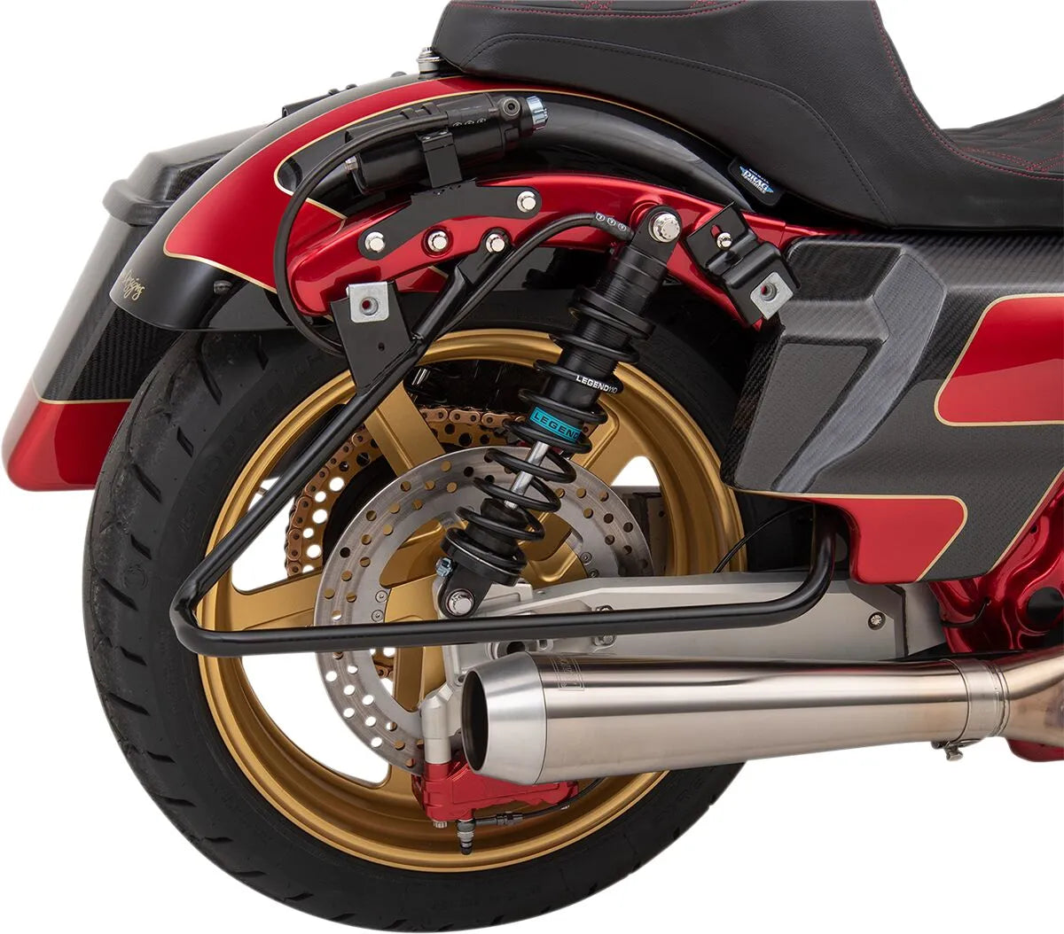 Drag Specialties Saddlebag Support Brackets