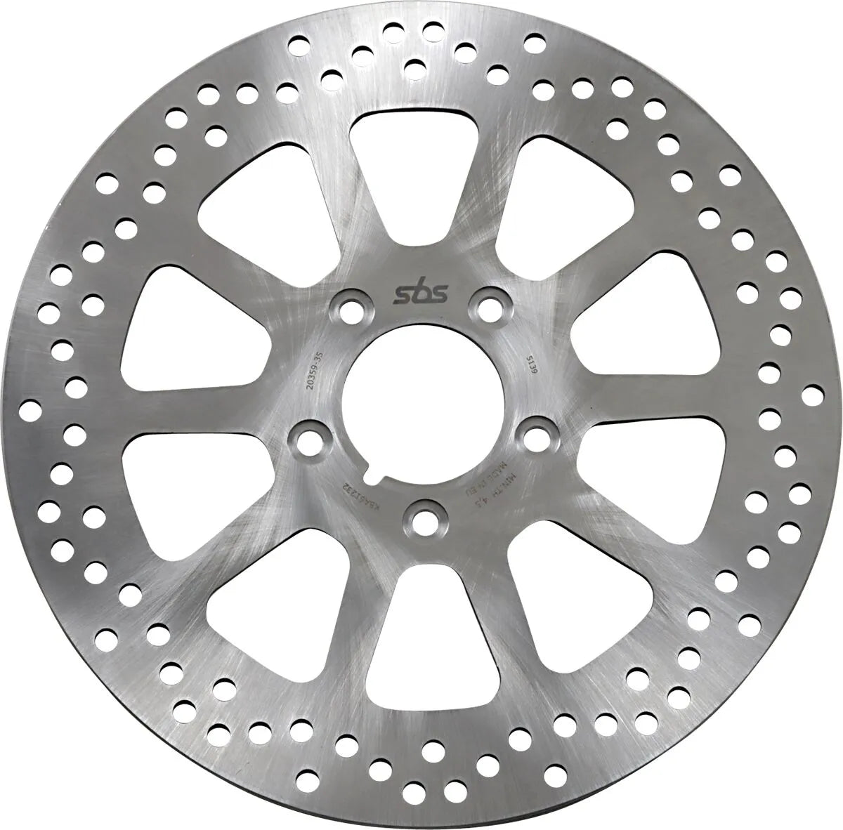 Sbs Stainless Steel Brake Rotor For Oem Replacement
