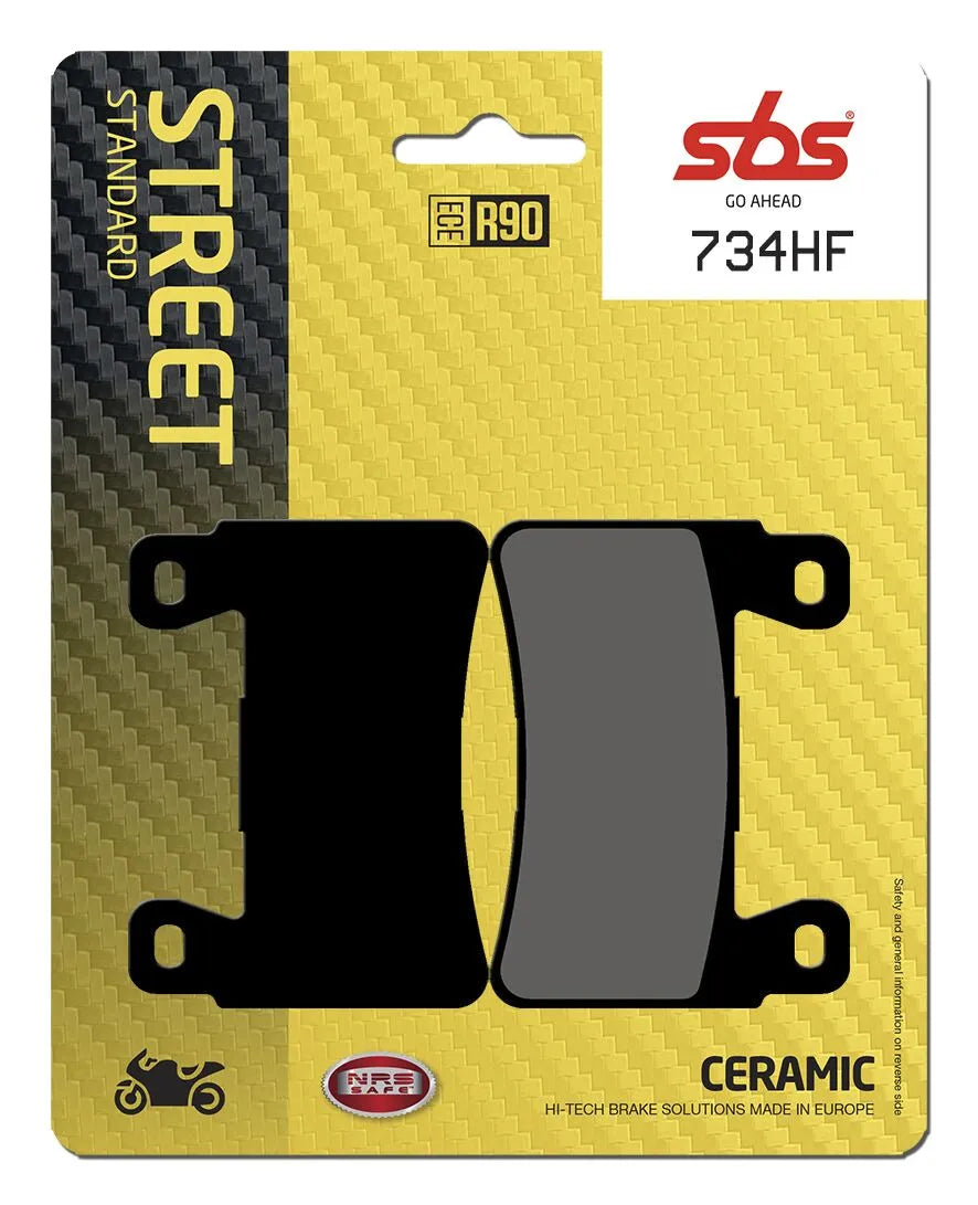 Sbs Hf Street Ceramic Brake Pads For Street & Cruising