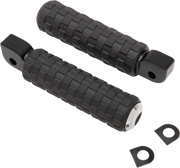 Arlen Ness Airtrax Foot Pegs - Black/chrome