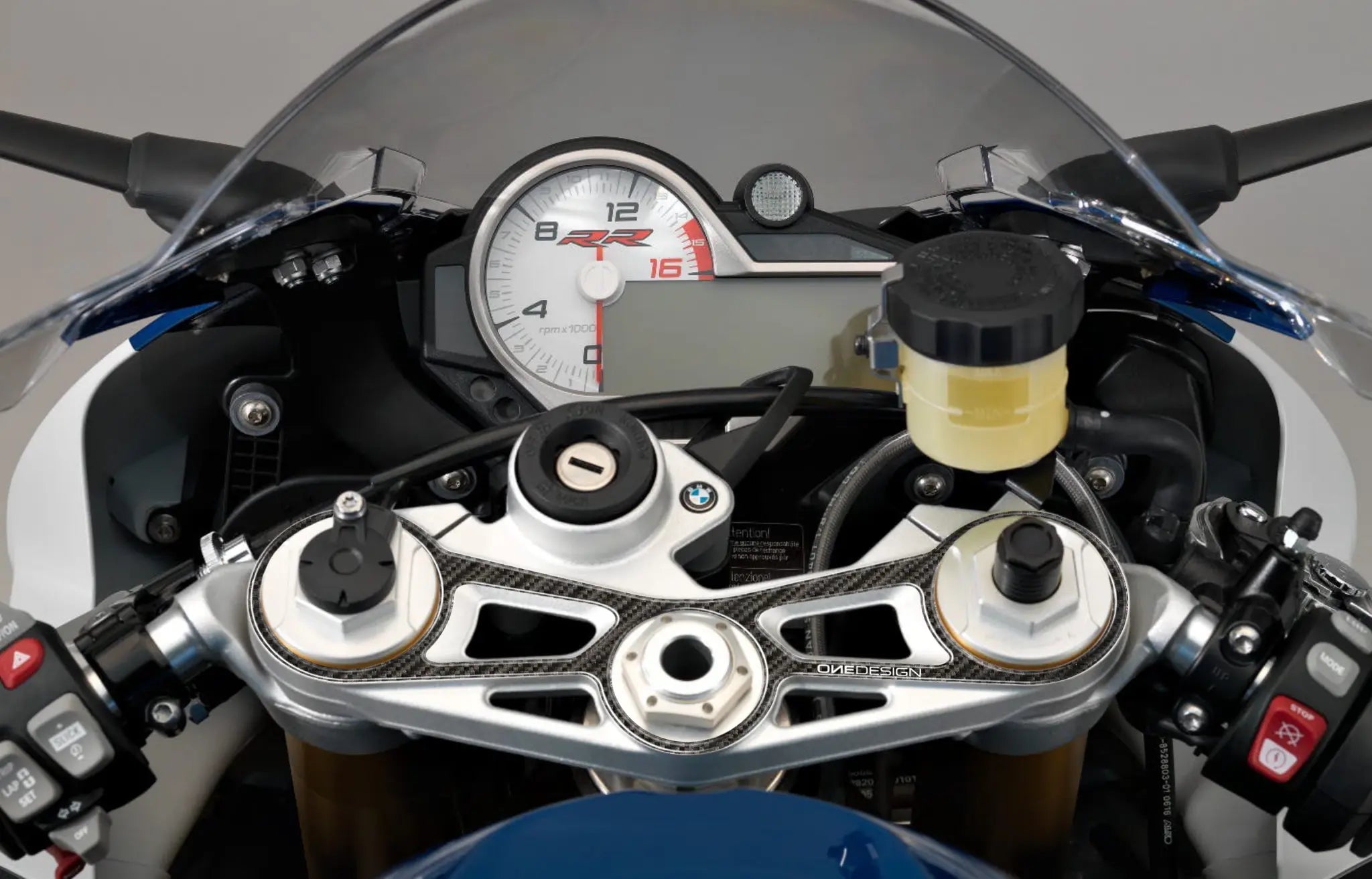 Onedesign Yoke Protector With Carbon Fiber Graphic For Bmw