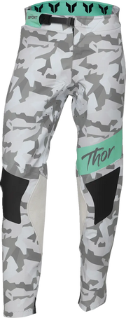 Thor Women's Sportmode Shadow Pants - Black/Green/Teal/Camo Gray