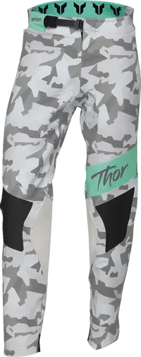 Thor Women's Sportmode Shadow Pants - Black/Green/Teal/Camo Gray