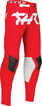 Thor Sportmode Riot Pants For Men - Red - Black/Red/White