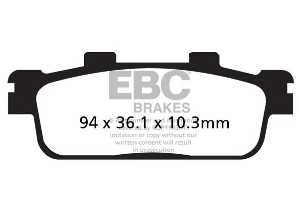 Ebc Tt Sport Carbon Fusion Brake Pads