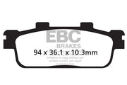 Ebc Sfa-hh Series Sintered Scooter Brake Pads