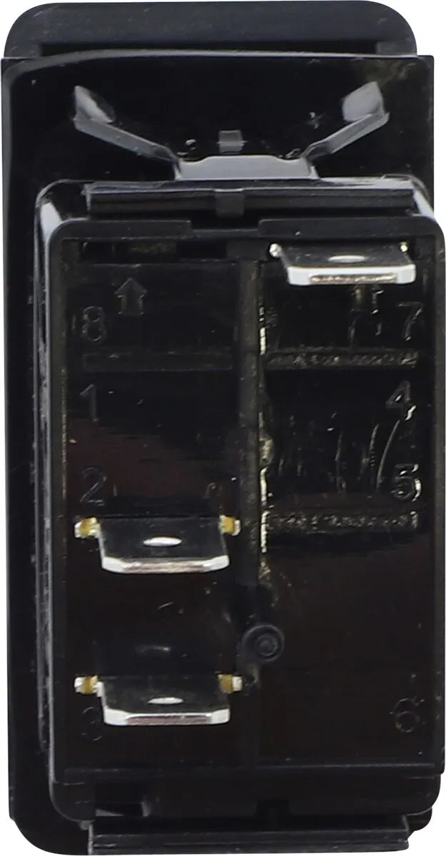 Moose Offroad Rocker Switch - Black/blue