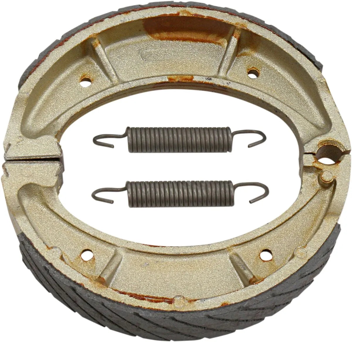Ebc 802g Grooved Brake Shoes - Organic Compound